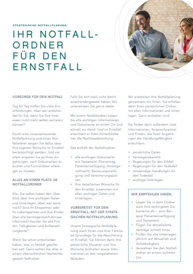 Strategische Notfallplanung