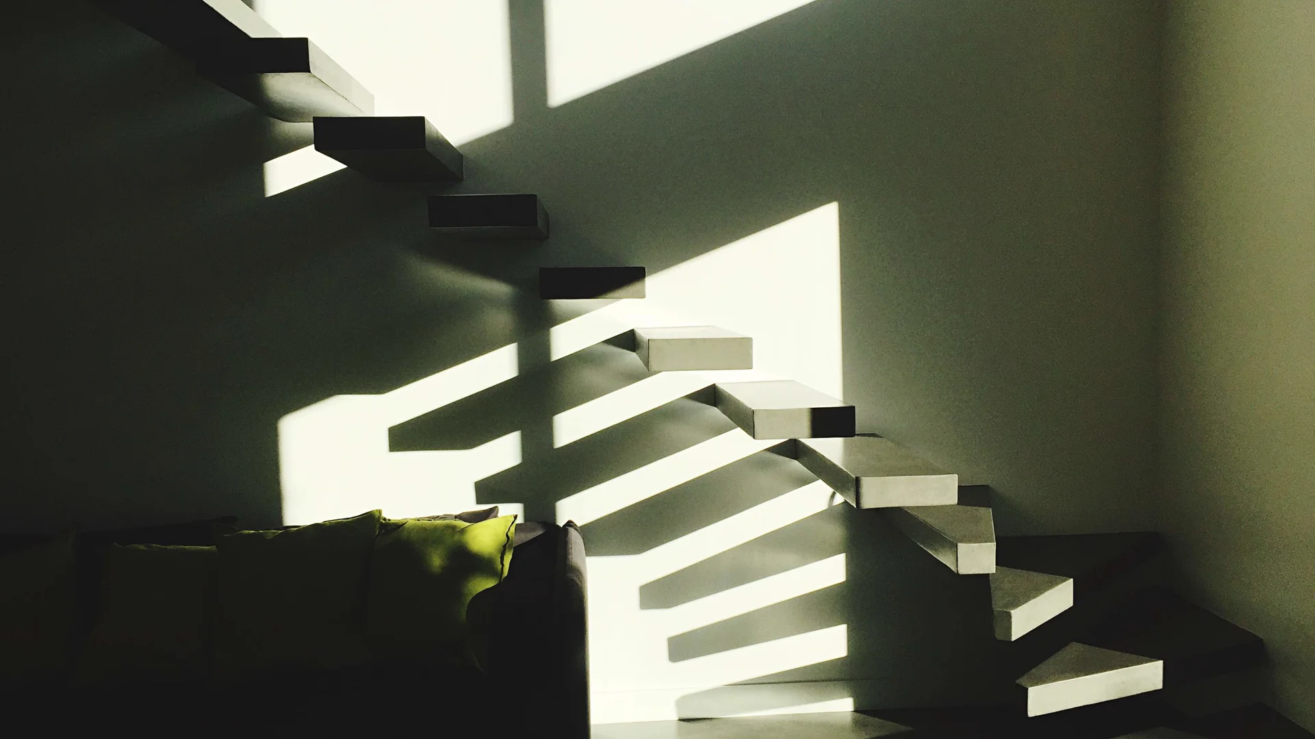 Quintet Stairs Shadow