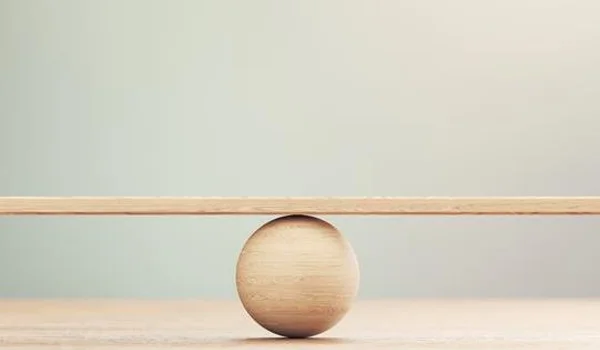 Im Gleichgewicht bleiben